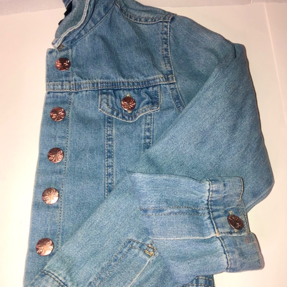 Picapino Denim Girls Jean Jacket Size 6X - Picture 7 of 7